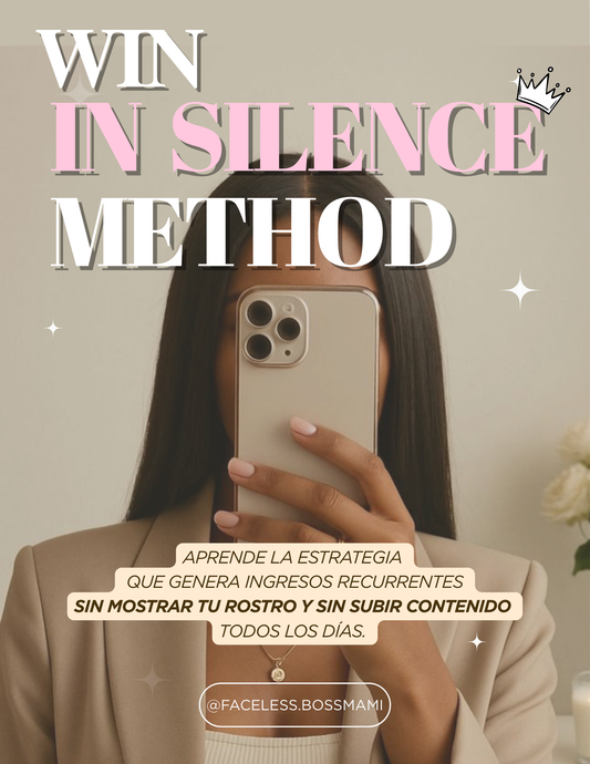 WIN IN SILENCE METHOD - PLR